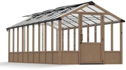 Palram Natura Cedar polikarbonát üvegház 2, 37 x 6, 4 m Palram - Canopia (PAL7075803)