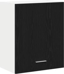 vidaXL Fali Szekrények - 2 db - Fekete tölgy, 100x31x60 cm - Mérnöki fából készült (863145) (863145)