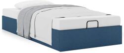 vidaXL Ottomán ágykeret matrac nélkül kék 100x200 cm anyagból (3310860) (3310860)