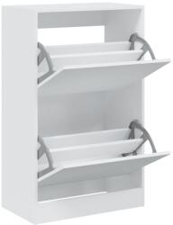 vidaXL fehér szerelt fa cipőszekrény 60 x 34 x 96, 5 cm (839945) (839945)