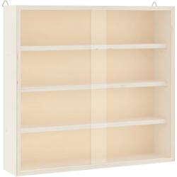 vidaXL fali vitrin ajtós szekrény 40x8, 5x37 cm (4017385) (4017385)