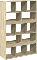 vidaXL sonoma tölgy színű szerelt fa könyvszekrény 100 x 33 x 156, 5 cm (3309368) (3309368)