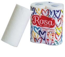  Papírtörlő konyhai 2 rétegű átmérő: 10, 2 cm 50 lap/10, 5 méter/tekercs 2 tekercs/csomag Rosa Extra Soft_K042 fehér (K042)