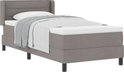vidaXL Box Springs Ágy Matraccal Taupe 80x200 cm Szövet (3341010) (3341010)