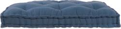 vidaXL Puhin kanapé párna Kék Szövet (4019097) (4019097)