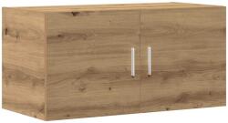 vidaXL kézműves tölgy színű szerelt fa faliszekrény 80 x 39 x 40 cm (856029) (856029)