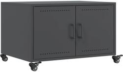 vidaXL antracit hidegen hengerelt acél dohányzóasztal 68x50x43, 5 cm (846688) (846688)