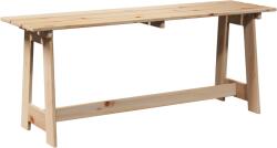 vidaXL Kültéri Pad 119x35x47 cm Tömör Fenyőfa (4012191) (4012191)