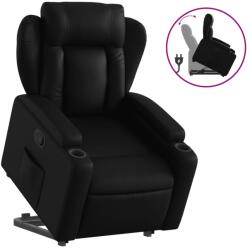 vidaXL fekete műbőr dönthető állófotel (3204544) (3204544)