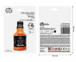 GoDan Balon Folie Model Sticla Whisky 32 x 65cm GD1959 Baloane folie (GD1959)
