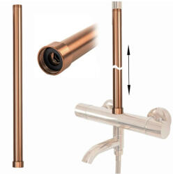 Rea Prelungire coloana dus BRUSH COPPER 50cm (REA-K5489)