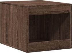 vidaXL barna tölgy színű szerelt fa macskaalomdoboz 47 x 59 x 42 cm (857766) (857766)