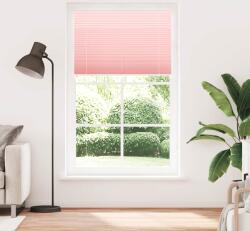 vidaXL pliszírozott redőny rózsaszín 120x200cm szövetszélesség 119, 4cm (4015470) (4015470)