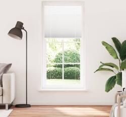 vidaXL pliszírozott redőny Fehér 85x200 cm szövetszélesség 84, 4 cm (4015514) (4015514)