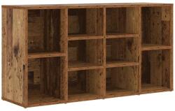 vidaXL Cipőpad polcokkal Egyéb Öreg fa 103 x 30 x 55 cm Faanyag (875158) (875158)