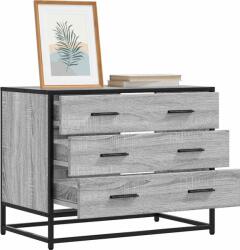 vidaXL szürke sonoma színű szerelt fa fiókos szekrény 70x41x56 cm (849077) (849077)