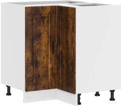 vidaXL Porto füstös tölgy színű szerelt fa Konyha sarokszekrény (853992) (853992)