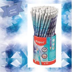 Maped Ceruza MAPED Arctic jégvilág háromszögletű HB radíros 1db