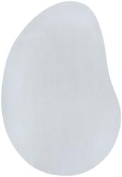 vidaXL Szőnyeg Szürke 140x200 cm Poliészter Csúszásmentes (4103736) (4103736)