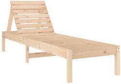 vidaXL tömör fenyő napozóágy 199, 5x60x74 cm (825065) (825065)