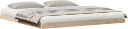 vidaXL Padlószintű Ágykeret Fehér 180x210 cm Tömör Fenyő (869742) (869742)