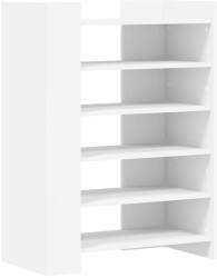 vidaXL fehér szerelt fa cipőszekrény 74, 5 x 37, 5 x 100 cm (848430) (848430)