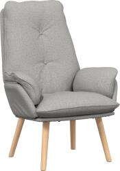 vidaXL Pihenőszék Felhőszürke Szövet (42001858) (42001858)