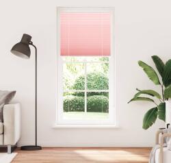 vidaXL pliszírozott redőny rózsaszín 100x200 cm szövetszélesség 99, 4cm (4015466) (4015466)