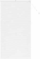 vidaXL Ablak Roló függönyökkel Egyéb Fehér 120 x 220 cm Alumínium (42006026) (42006026)