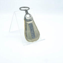 Amnisu arany swarovski köves bőr kulcstartó h2009