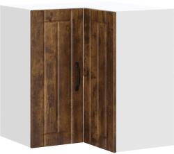 vidaXL Lucca füstös tölgy színű szerelt fa konyhai fali sarokszekrény (853862) (853862)