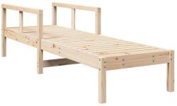 vidaXL tömör fenyőfa napozóágy 199, 5 x 62 x 55 cm (832538) (832538)