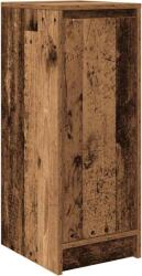 vidaXL antik fa színű szerelt fa cipősszekrény 29, 5x34x76 cm (861866) (861866)