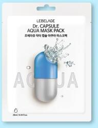 Lebelage Mască cu capsule hidratante Dr. Capsule Aqua Mask Pack - 25 ml / 1 buc Masca de fata
