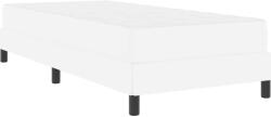 vidaXL Ágy Egyéb Tiszta fehér 100 x 200 cm Műbőr (3398614) (3398614)