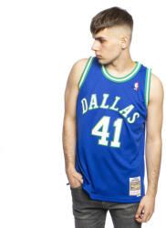 Mitchell & Ness Dallas Mavericks #41 Dirk Nowitzki royal Swingman Jersey