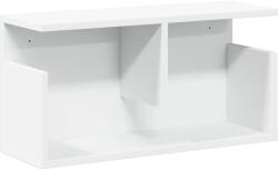 vidaXL fehér szerelt fa faliszekrény 60 x 20 x 30 cm (854823) (854823)