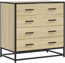 vidaXL sonoma-tölgy színű szerelt fa fiókos szekrény 70x41x70 cm (849080) (849080)