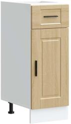 vidaXL Porto sonoma tölgy színű szerelt fa konyhai alapszekrény (853940) (853940)