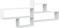 vidaXL fehér forgácslap fali polc 167, 5 x 18 x 68 cm (853317) (853317)