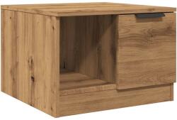 vidaXL dohányzóasztal Artisan tölgy 50x50x36 cm Gépelt fa (856849) (856849)