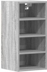 vidaXL szürke sonoma színű szerelt fa függőszekrény 30x29, 5x60 cm (854171) (854171)