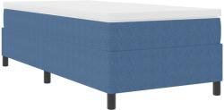 vidaXL Boxspring Ágy Kék 80x200 cm Cordurany Anyag (3337380) (3337380)