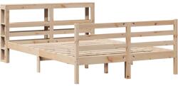 vidaXL tömör fenyőfa ágy matrac nélkül 120 x 190 cm (3305814) (3305814)