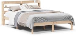 vidaXL tömör fenyőfa ágy matrac nélkül 160 x 200 cm (3306545) (3306545)