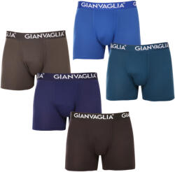 Gianvaglia 5PACK Férfi boxeralsó Gianvaglia többszínű (GVG-5007) XXL