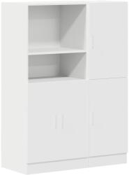 vidaXL 2 részes fehér szerelt fa Konyhai szekrénygarnitúrák (3324142) (3324142)