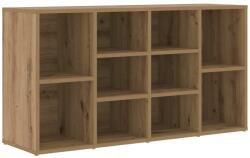 vidaXL Cipőpad polcokkal Egyéb kézműves tölgy 103 x 30 x 55 cm Faanyag (875159) (875159)