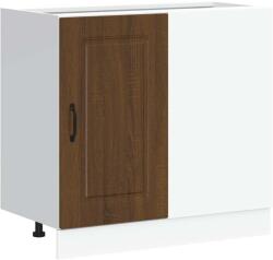 vidaXL Konyhai alapszekrény Kalmar barna tölgyfa műfa (854325) (854325)