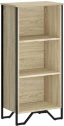 vidaXL sonoma tölgy színű szerelt fa könyvszekrény 50 x 31 x 106 cm (848605) (848605)